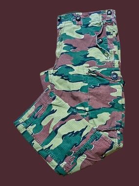 Ralph Lauren Men's Camo Cargo Pants in Green and Brown